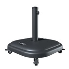 Base para Ombrelone Aço e Concreto Rolix 25kg Cinza Naterial