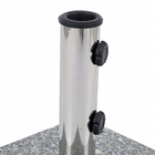 Base para Ombrelone Aço Inox  Cinza