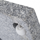 Base para Ombrelone Aço Inox  Cinza