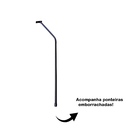 Base Pé De Mesa 45cm Preto Tripé Mesa Bistrô Decoração