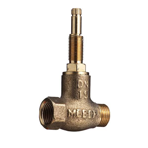 Base Registro Pressão Modelo 1416 1/2 Polegada Liga Cobre Meber