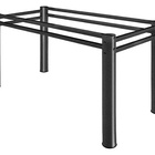 Base Retangular Para Mesa Jantar Vidro Pedra Madeira 1,50mx80