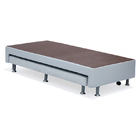 Base Solteiro Corino Branco Vazado Ortobom (88x188x25) - 1051