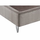 Base Sommier Camurça Super King 193x203x23cm Ortobom Creme