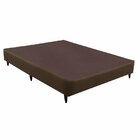Base Sommier Linho Casal 138x188x23cm Ortobom Marrom