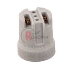 Base Soquete De Porcelana Para Plafon E27 4a 250v Rohdina