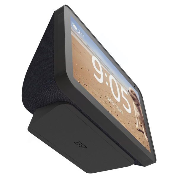 Base Suporte Inclinada Compativel C/ Alexa Echoshow 5 Preto-