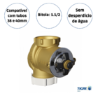 Base Valvula De Descarga 1.1/2 Acionamento Silencioso Tigre