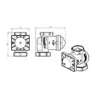 Base Valvula De Descarga 1.1/2 Acionamento Silencioso Tigre