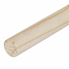 Bastão de Madeira Pinus Natural 1x100cm Madeiras Lega