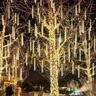 Bastão Led Quente 96 Lâmpadas Biv 200x20cm Decoração Iluminaç