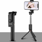 Bastao Pau Selfie Tripe Controle Bluetooth Retratil Celular P