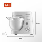 Batedeira  Planetária Mondial  Branca  Bp-03-w - 127 Volts