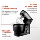 Batedeira  Planetária Mondial Premium Preto E Inox Bp-01p-b -