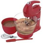 Batedeira Bellagio Cristal Neve Britânia Vermelha 350w 220v