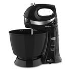 Batedeira Diamante Cristal Duo Preto 350w Britânia 220v