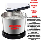 Batedeira Misturador 110v 300w 7 Funçoes Capacidade 2 Litros