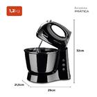 Batedeira Mondial 400w B-44 B - 1065-02  Preto  220 Volts