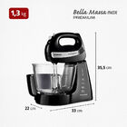 Batedeira Mondial Bella Massa B-23 Np Batedeira-220v-preto/in