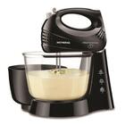 Batedeira Mondial Prática Due Black B-28 Com 3 Velocidades -