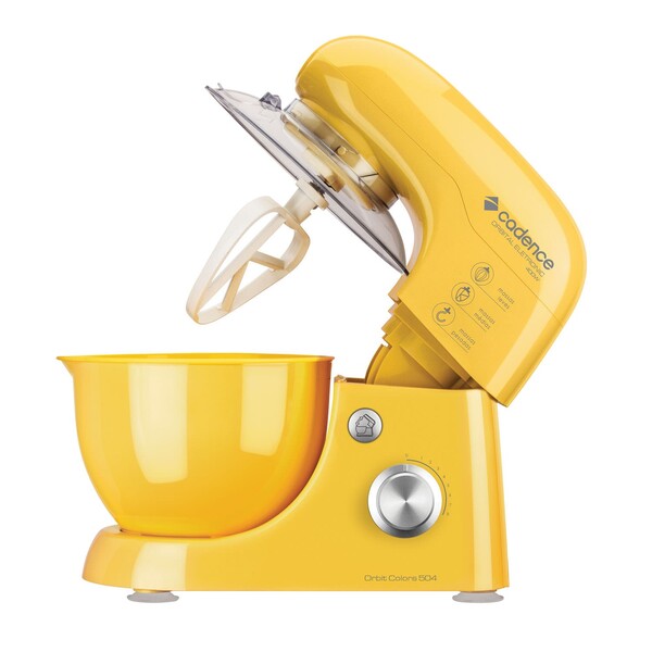 Batedeira Orbital Amarela Cadence Bat504 110v / 127v