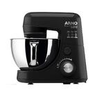 Batedeira Planetária Arno New Deluxe Inox Preta