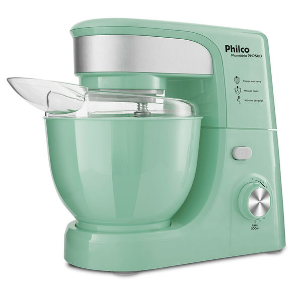 Batedeira Planetária Philco Php500 Turbo Green 500w 127v