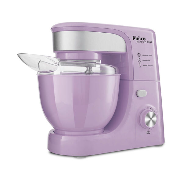 Batedeira Planetária Philco Php500 Turbo Purple 500w 220v
