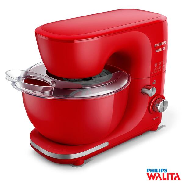 Batedeira Planetária Philips Com 10 Velocidades E 02 Batedore