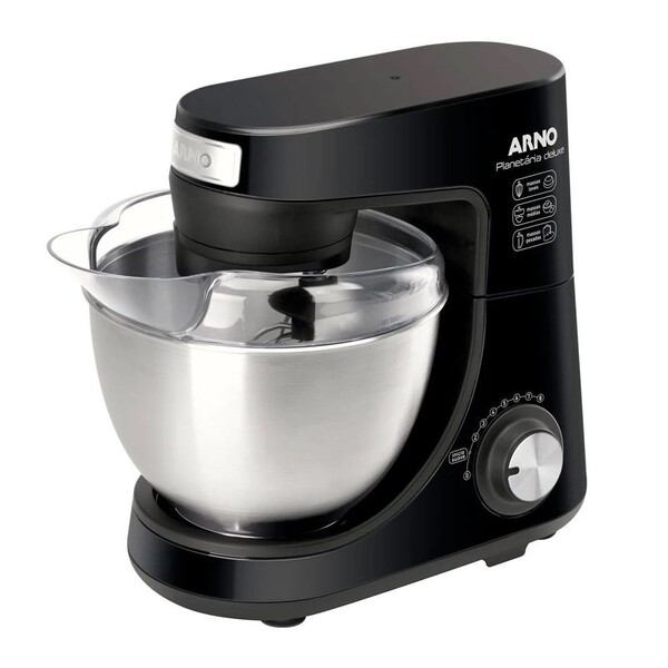 Batedeira Planetário Arno Deluxe 300w Inox 110v Sx83