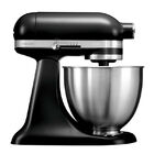 Batedeira Stand Mixer Kitchenaid Artisan Mini Black Matte - K