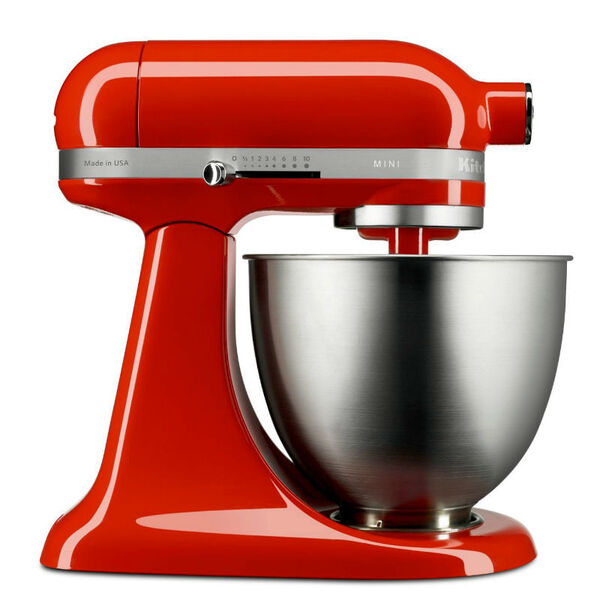 Batedeira Stand Mixer Kitchenaid Artisan Mini Hot Sauce Kea25ah 220v