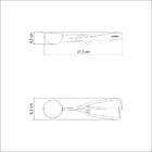 Batedor De Milk Shake 3 Copos 0,8l Profissional Inox Bms-3 12