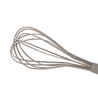 Batedor De Ovos Inox Com Cabo Plástico Transparente