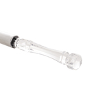 Batedor De Ovos Inox Com Cabo Plástico Transparente