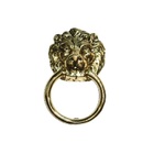 Batedor De Porta (aldrava) Modelo Leão Alumínio Fundido