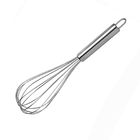 Batedor Fouet Misturador Manual Massas Ovos Clara Em Neve Bol