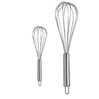 Batedor Fouet Misturador Manual Massas Ovos Clara Em Neve Bol