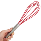 Batedor Manual Fio De Silicone Cabo Inox - Utensílios De Sili