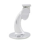 Batedor para Porta Adesivo Zamac Prata 1 peça