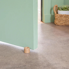 Batedor para Porta HIbrido Autoadesivo Borracha Bege