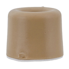 Batedor para Porta HIbrido Autoadesivo Borracha Bege