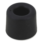 Batedor para Porta Hibrido Autoadesivo Borracha Preto