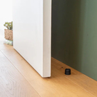 Batedor para Porta Hibrido Autoadesivo Borracha Preto