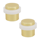 Batedor para Porta Hibrido Parafusar Aço Dourado 2 Peças Inspire