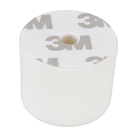 Batedor para Porta Híbrido Parafusar Borracha Branco