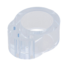 Batedor para Porta Maçaneta Piso PVC Transparente 6 Peças Inspire