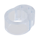 Batedor para Porta Maçaneta Piso PVC Transparente 6 Peças Inspire