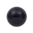 Batedor para Porta Parafusar PVC Preto 1 peça