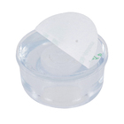 Batedor para Porta Pequeno Autoadesivo PVC Transparente 6 Peças Inspire